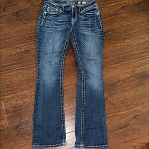 Miss Me Dark Blue Boot Cut Jeans